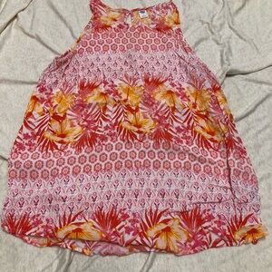 Old Navy Tropical Floral Tank Top